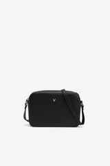 Vilanova Plain crossbody bag Black