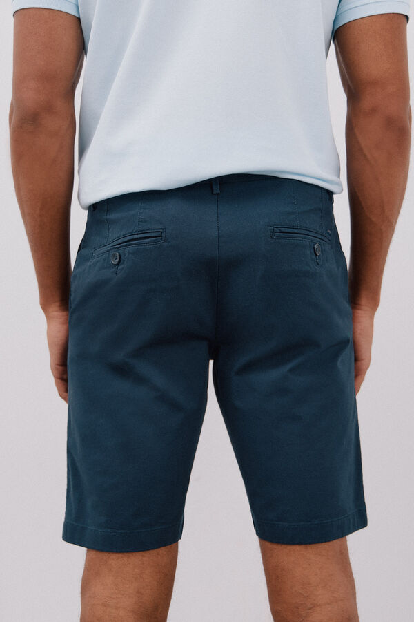 Cortefiel Chino bermuda shorts Navy