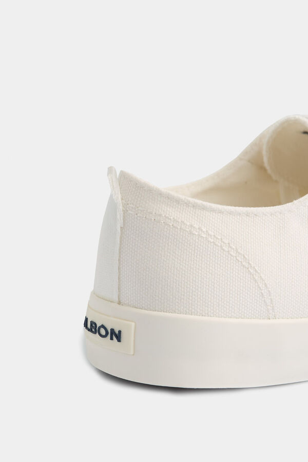 Silbon Canvas trainers White
