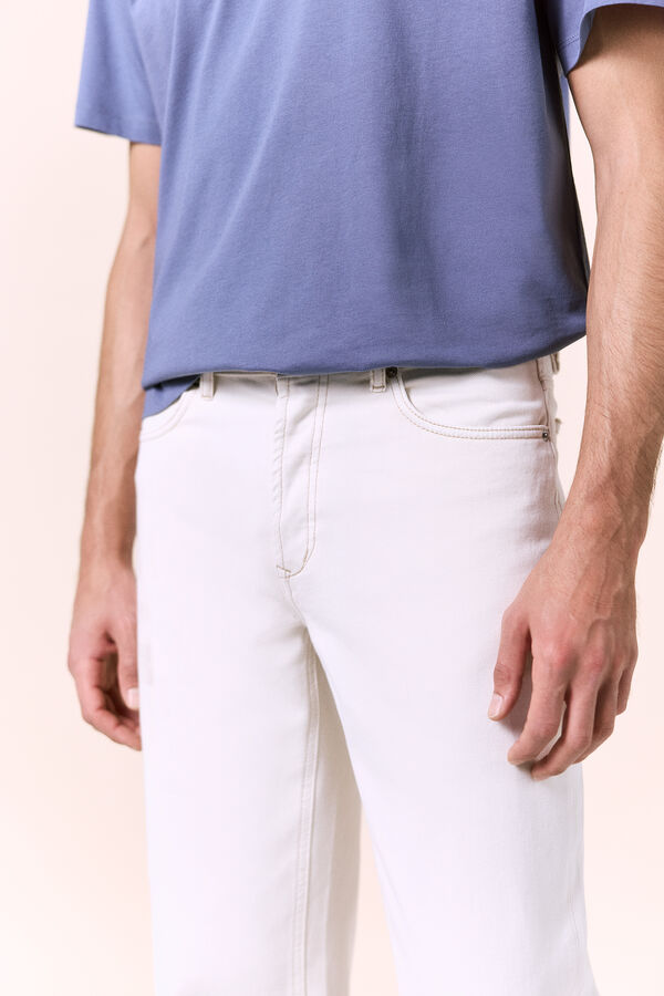 OOTO New straight fit jeans Ivory