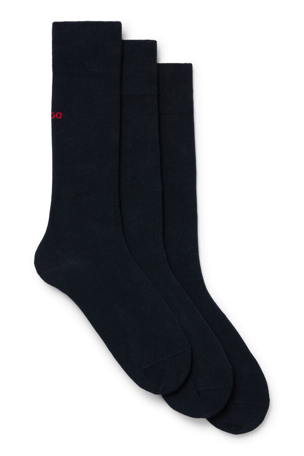 HUGO Pack of 3 pairs of socks Navy