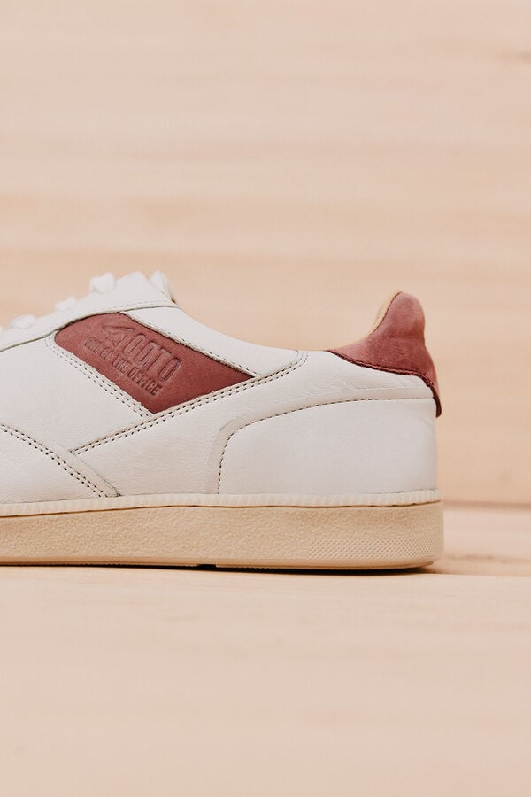 OOTO Sapato de pele Branco