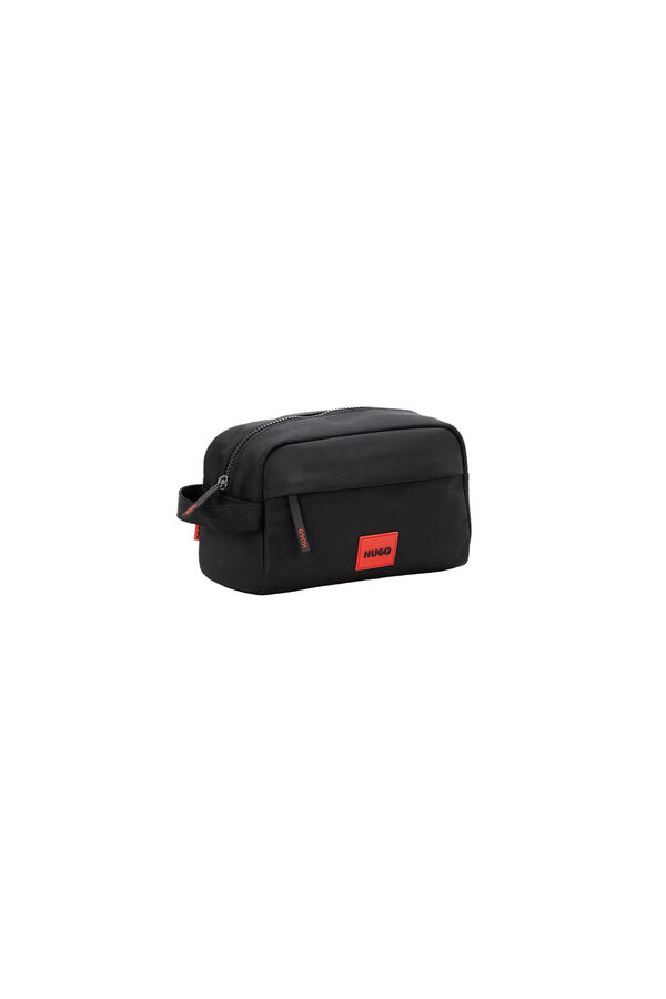 HUGO Necessaire de nylon Preto