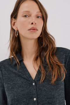 Cortefiel Camisa punto el&aacute;stico