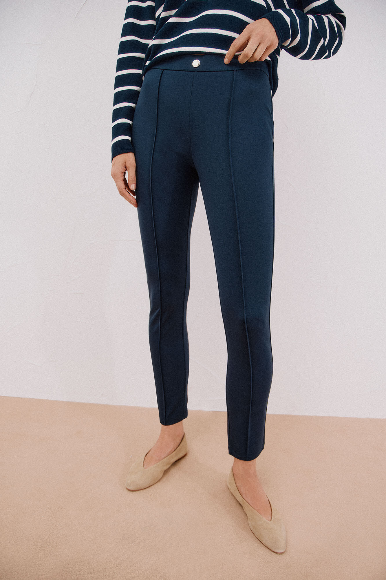 Cortefiel Leggings de malha femininas