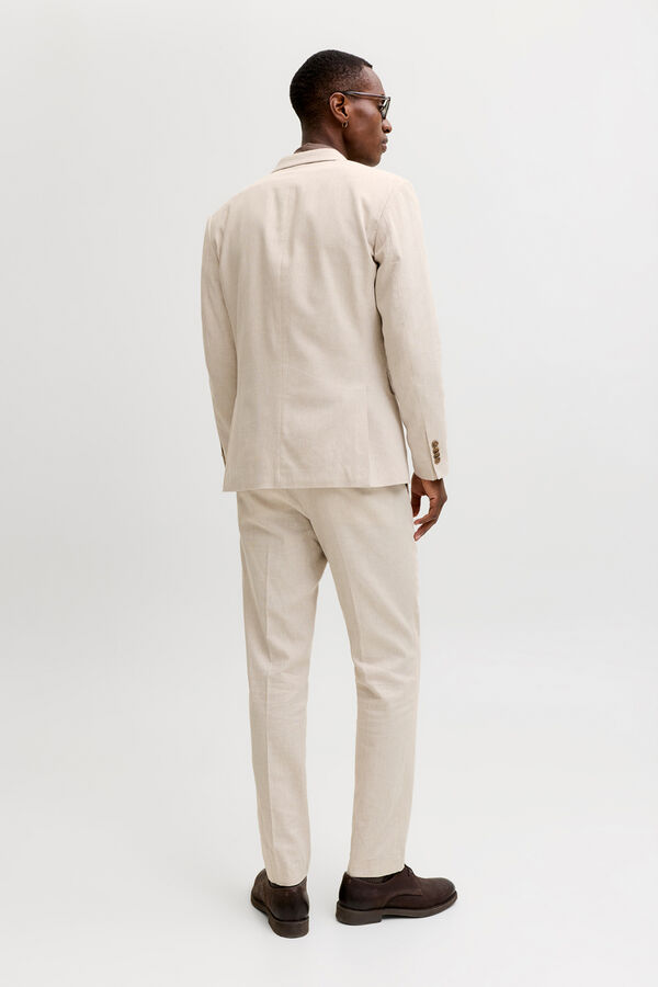 Jack & Jones Blazer slim lino Beige