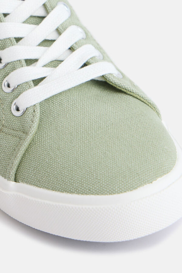 Silbon Classic canvas sneaker Green