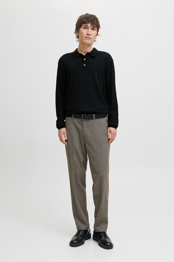 Jack & Jones Jersey polo regular fit Negro