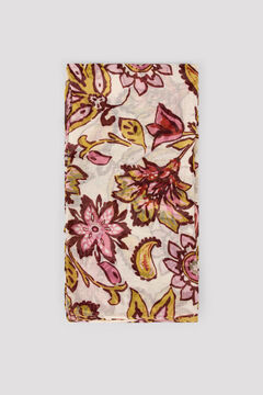 Cortefiel Len&ccedil;o floral multicolor