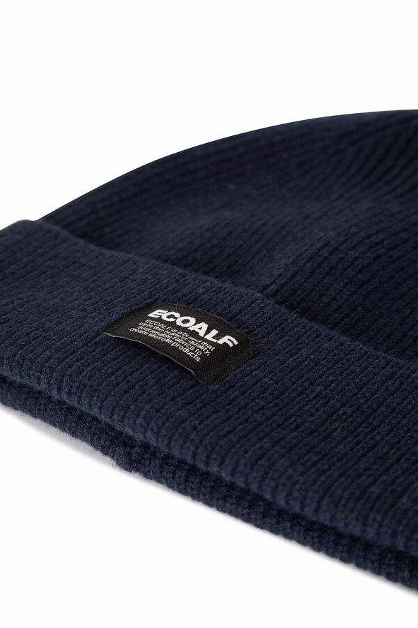 Ecoalf Gorro de l&atilde; Azul