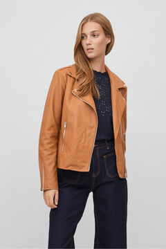 Vila Chaqueta biker polipiel