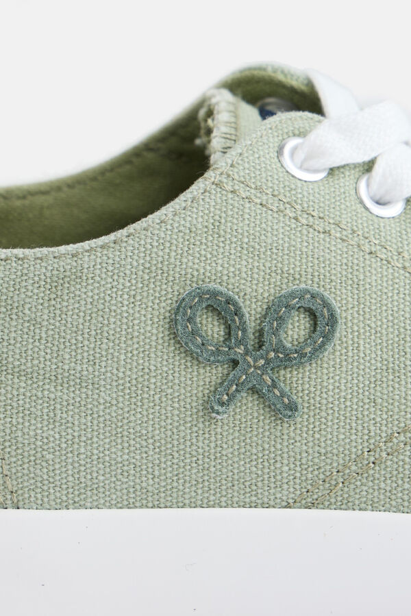 Silbon Classic canvas sneaker Green