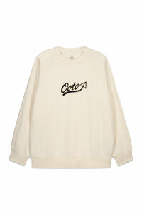 OOTO Sudadera logo cuello redondo