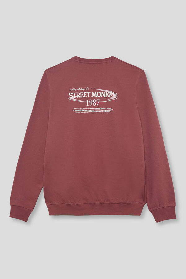 Street Monkey Sudadera Vino
