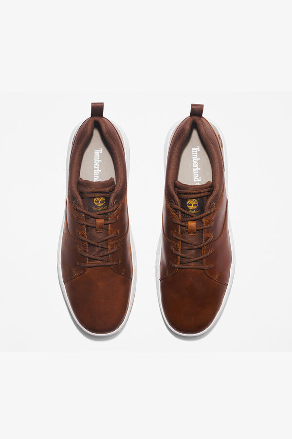 Timberland Oxford en cuero Maple Grove para hombre en marr&oacute;n Tabaco