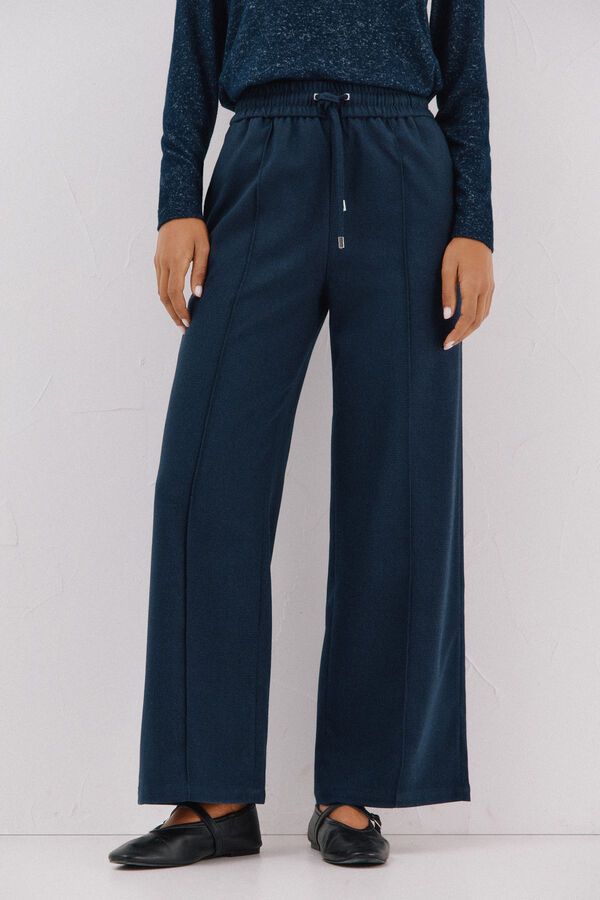 Cortefiel Panralón rubber textures Navy