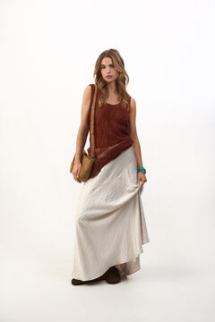 Slowlove Top tirantes crochet