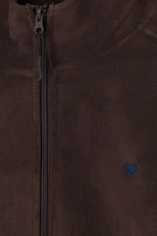 Silbon Forro polar Tabaco