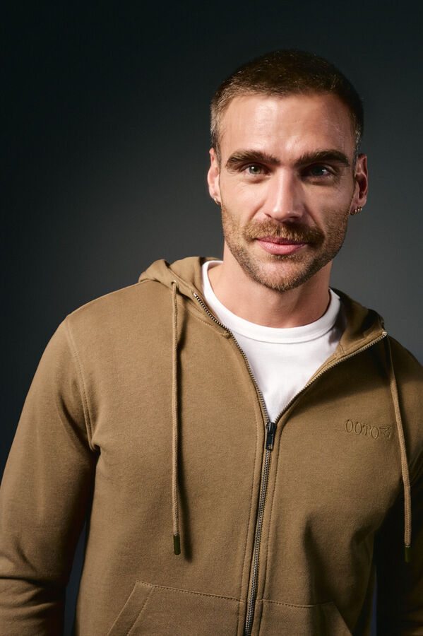 OOTO Sudadera con capucha Brown