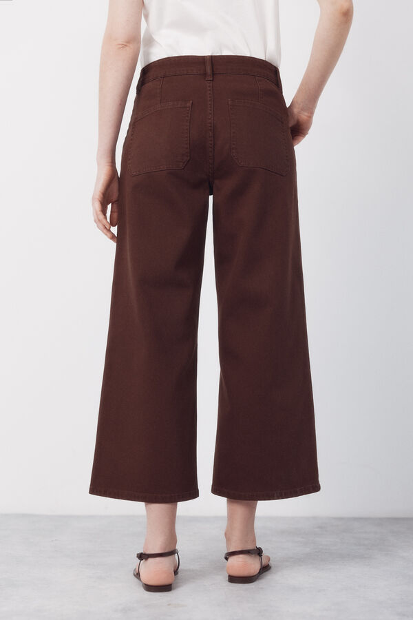 Cortefiel Navy pocket jeans Orange