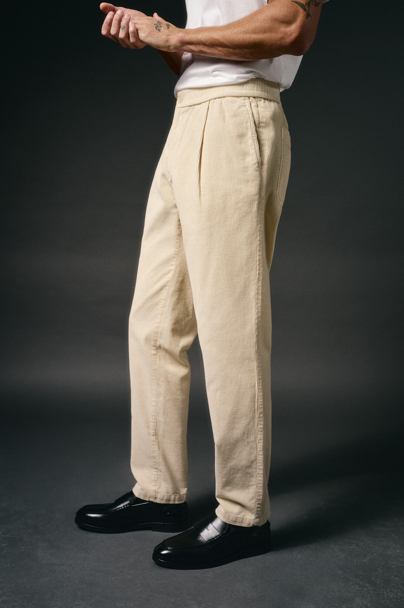 OOTO Cal&ccedil;as de veludo veludo com el&aacute;stico