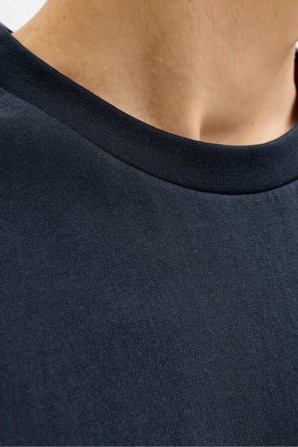 Jack & Jones T-shirt manga curta bolso Azul