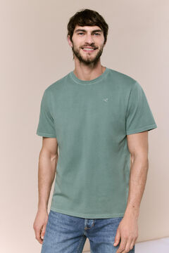 OOTO Camiseta b&aacute;sica lavada