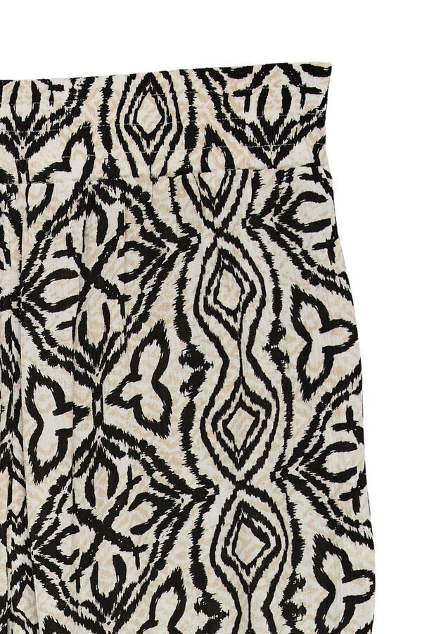 Vero Moda Pantal&oacute;n fluido con cintura el&aacute;stica Gris