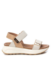 XTI Sandalia doble pala cierre adhesivo