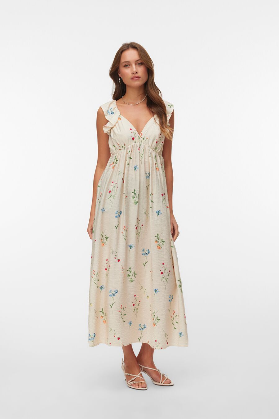 Vestido midi tirantes