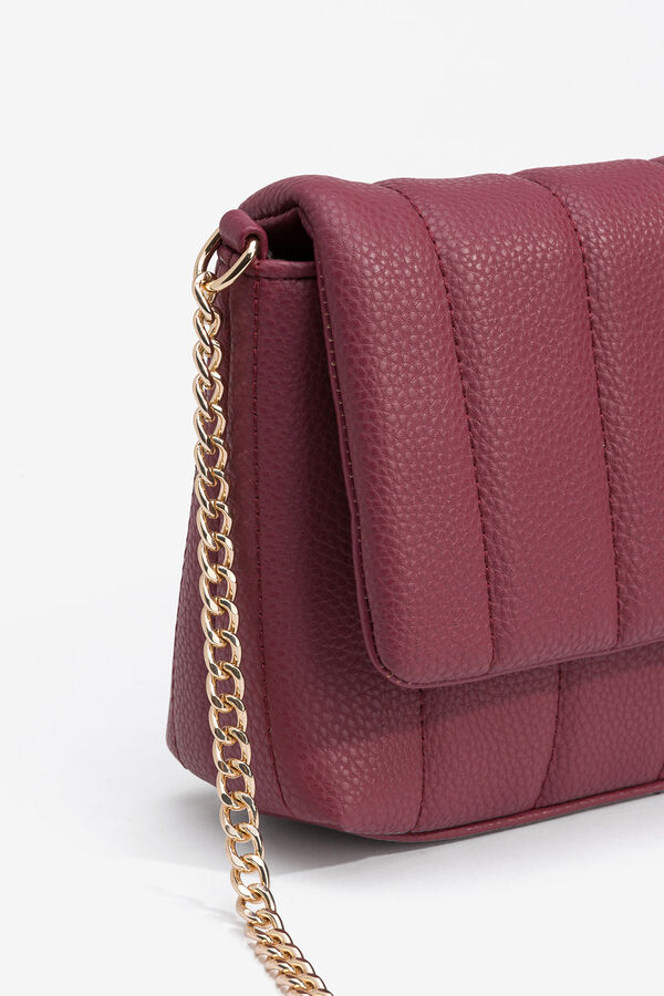 Vilanova Bolso bandolera acolchado Garnet