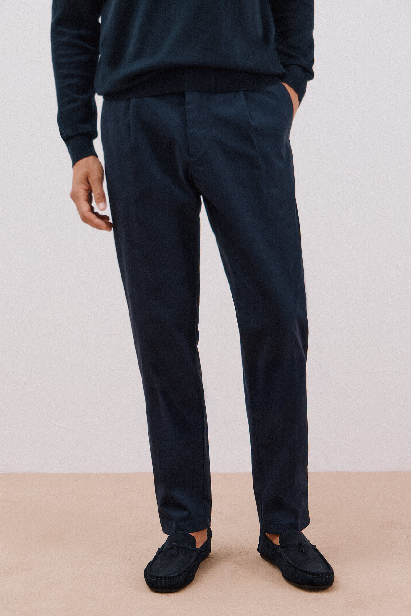 Cortefiel Pantal&oacute;n chino confort tapered fit