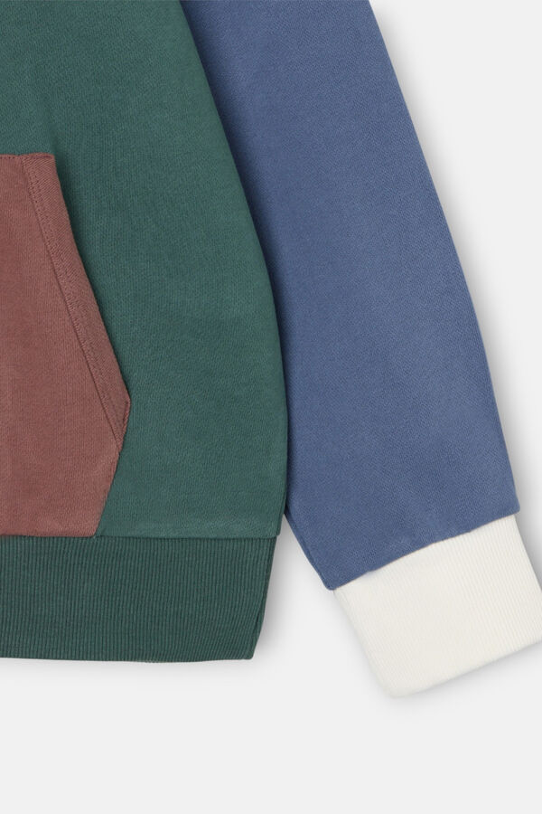 Silbon Sudadera media cremallera Verde