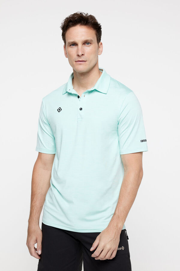 Izas Polo t&eacute;cnico de manga curta Verde