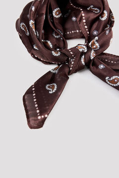 Cortefiel Bandana acetinada paisley