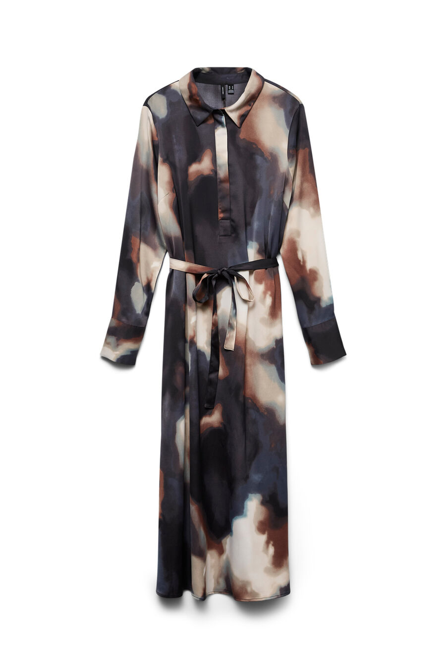 Vestido midi camisero