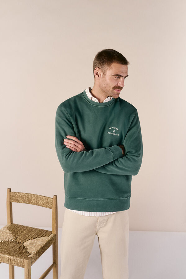 OOTO Sudadera cuello redondo Verde