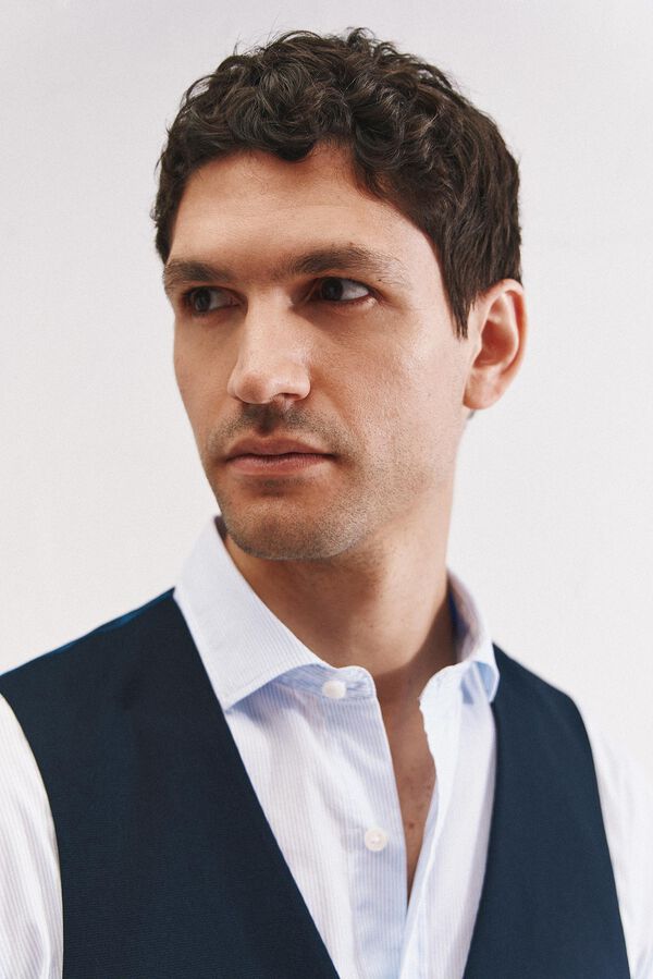 Cortefiel Structured vest series xxi Navy