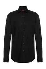 HUGO Camisa b&aacute;sica Black