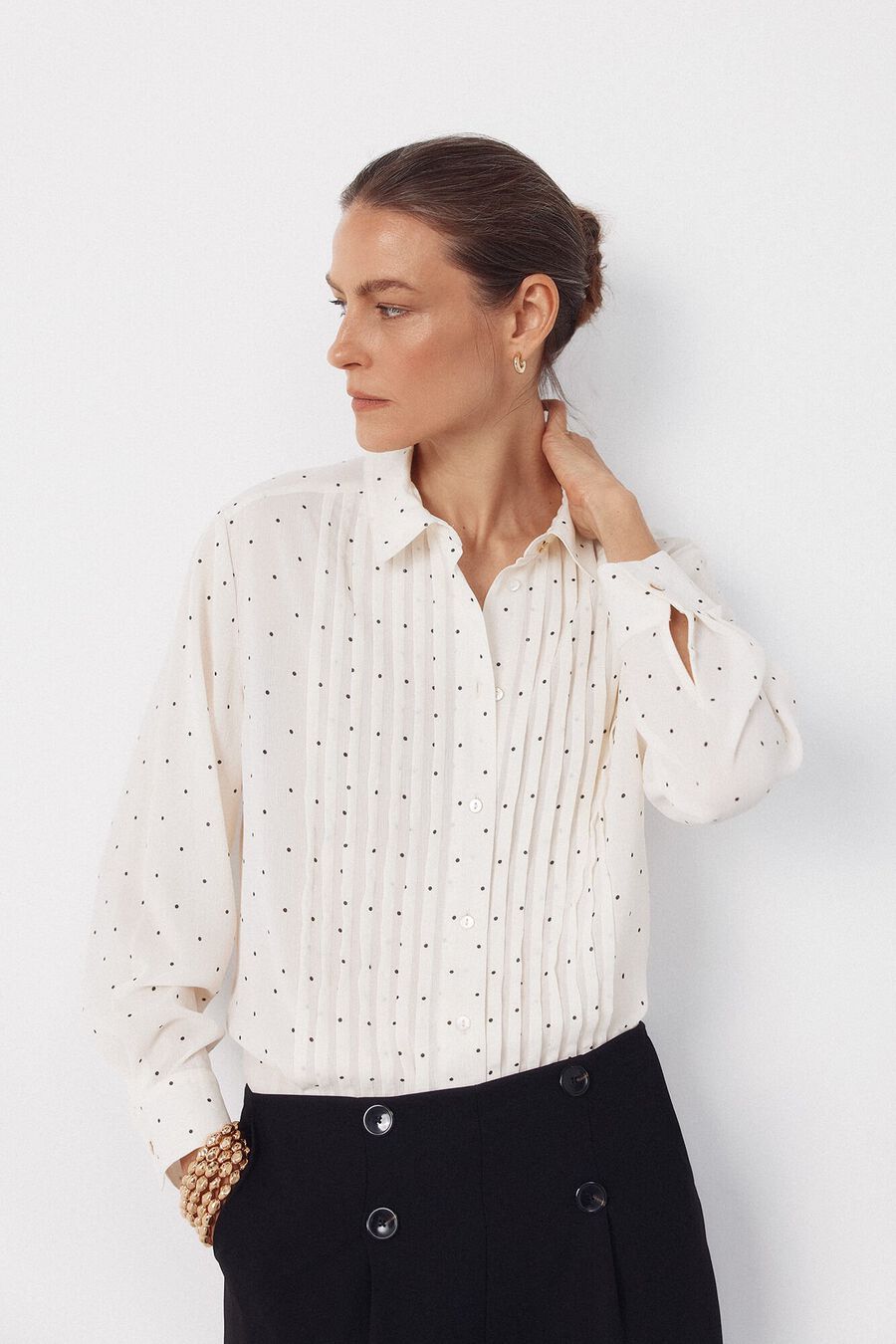 Camisa estampada tablas