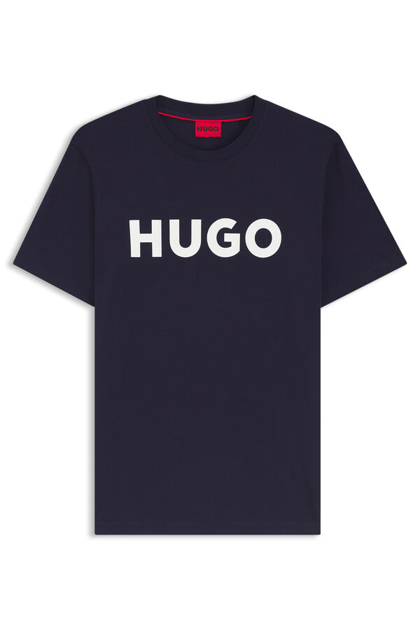HUGO Camiseta de manga corta Azul marino
