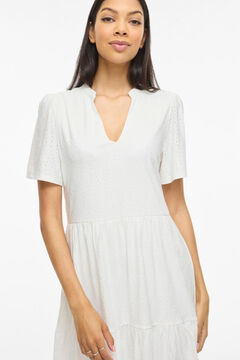Vila Vestido curto com recortes