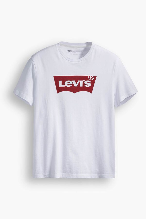 Cortefiel Camiseta Levi's® clásica logotipo en el centro White