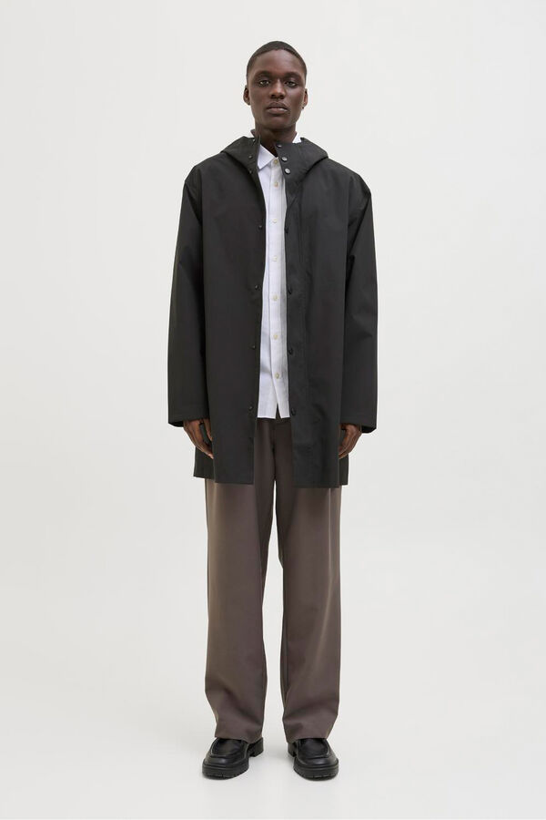 Jack & Jones Cazadora regular fit waterproof Negro