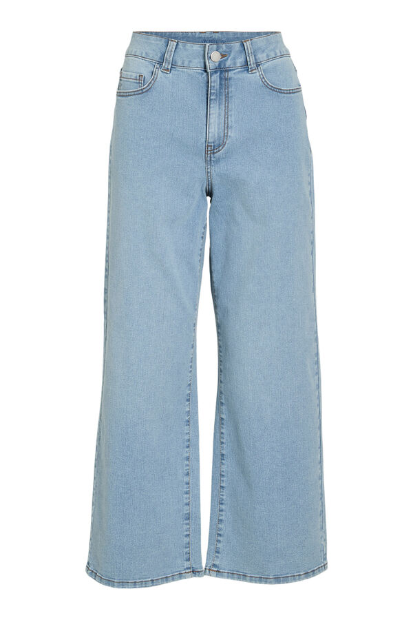 Vila Pantal&oacute;n vaquero capri 7/8 Azul