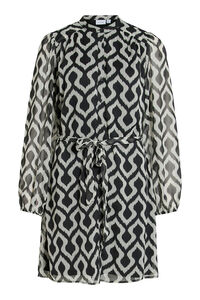 Vila Vestido curto de gaze