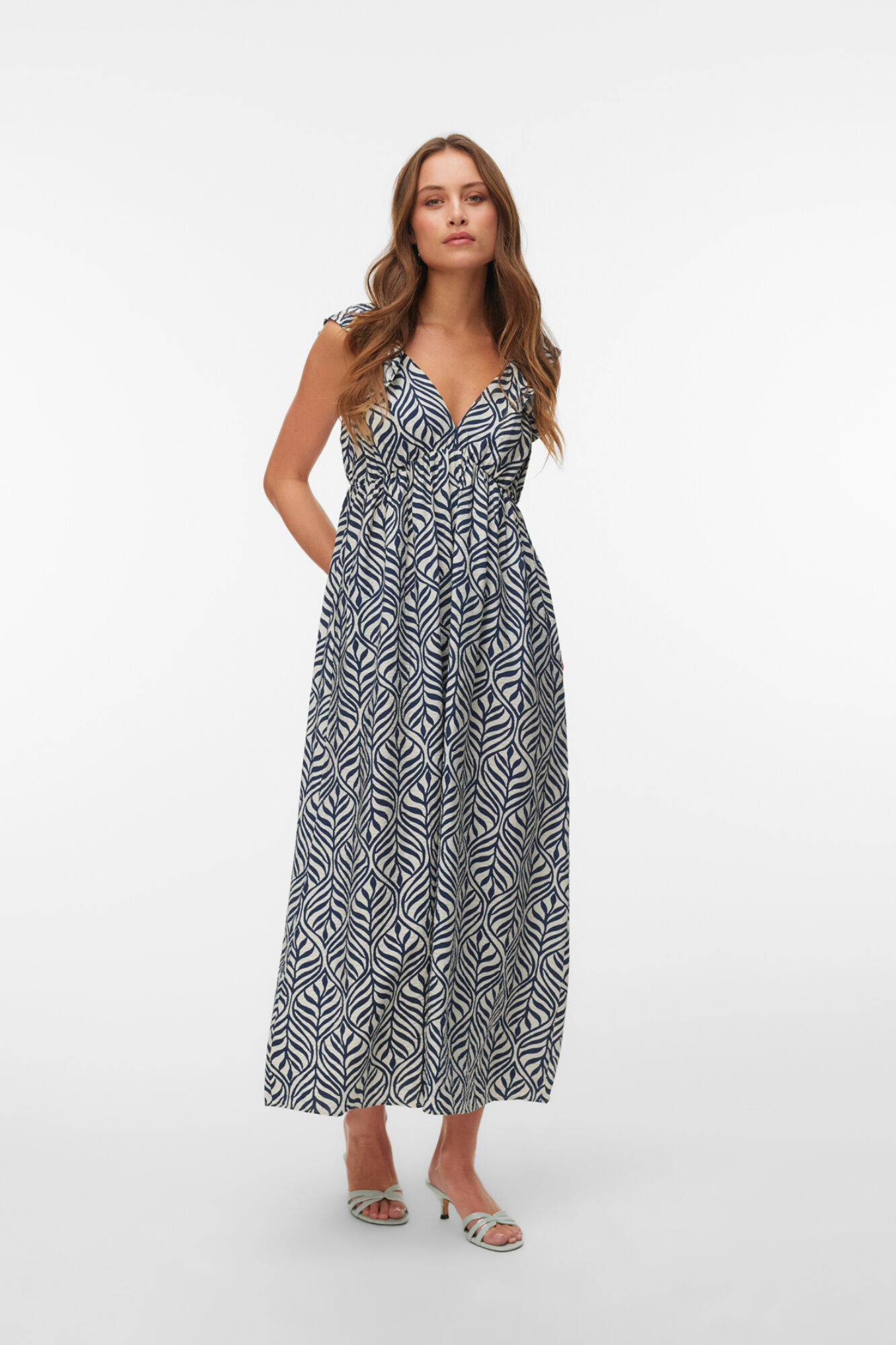 Vero Moda Vestido midi tirantes