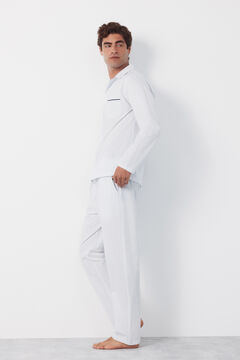 Cortefiel Set de pijama tela rayas