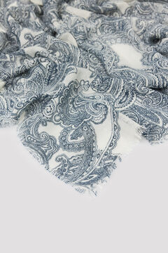 Cortefiel Len&ccedil;o estampado paisley