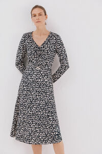 Cortefiel Vestido cintur&oacute;n